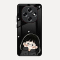 Sweet Blush Girl Glass Case Cover For Oppo F31 Pro 5G