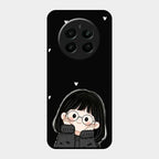 Sweet Blush Girl Glass Case Cover For Realme 12 Plus 5G