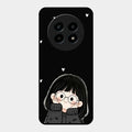 Sweet Blush Girl Glass Case Cover For Realme 14 Pro Lite 5G