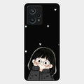 Sweet Blush Girl Glass Case Cover For Realme 9 Pro Plus 5G