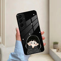 Sweet Blush Girl Glass Case Cover For Samsung - ShopOnCliQ