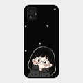 Sweet Blush Girl Glass Case Cover For Samsung Galaxy F14 5G
