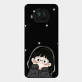 Sweet Blush Girl Glass Case Cover For Xiaomi Mi 10I 5G