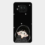 Sweet Blush Girl Glass Case Cover For Xiaomi Mi 10I 5G
