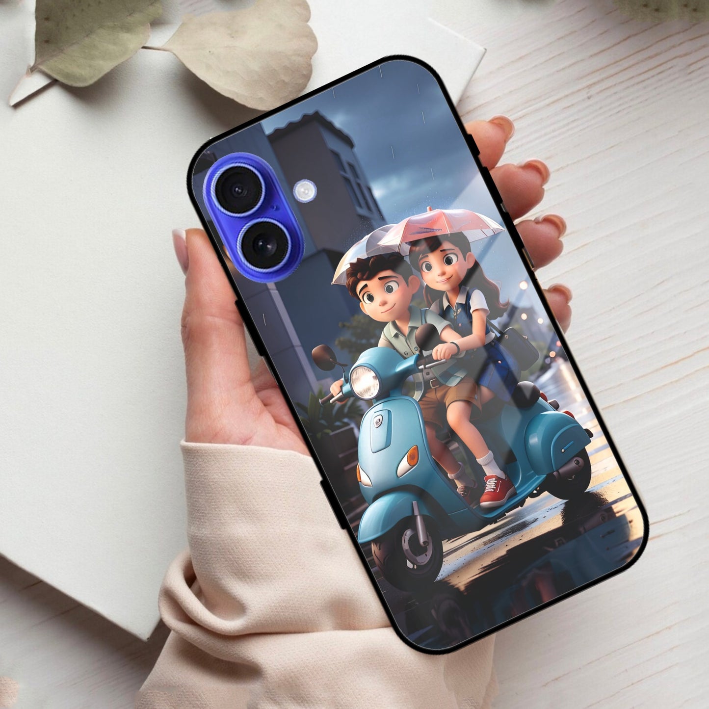 Sweet Escape Glass Case Cover For iPhone