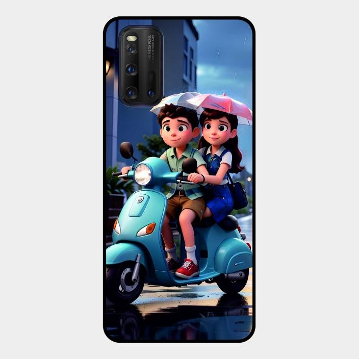 Sweet Escape Glass Case Cover For Iqoo 3 5G