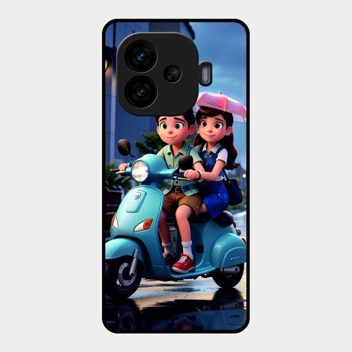 Sweet Escape Glass Case Cover For Iqoo Neo 10R 5G