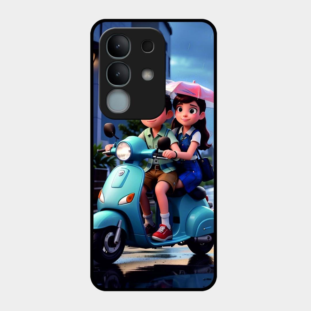 Sweet Escape Glass Case Cover For iQOO Z10x 5G