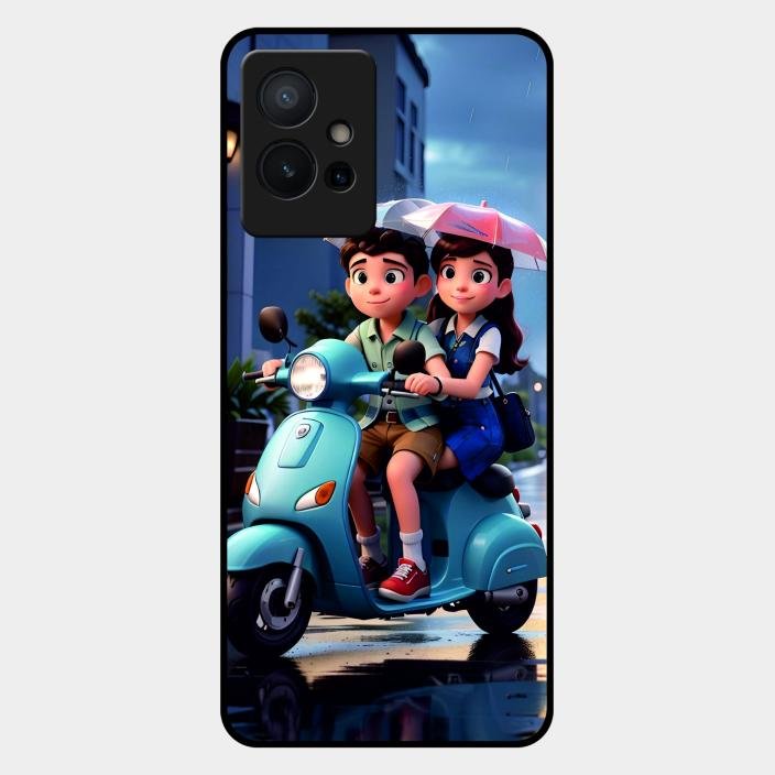 Sweet Escape Glass Case Cover For Iqoo Z6 5G