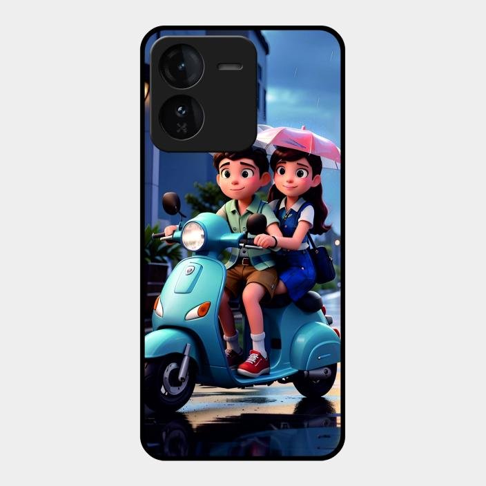 Sweet Escape Glass Case Cover For Iqoo Z9 5G