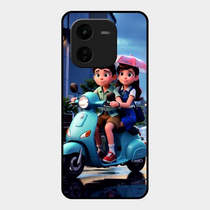 Sweet Escape Glass Case Cover For Iqoo Z9X 5G