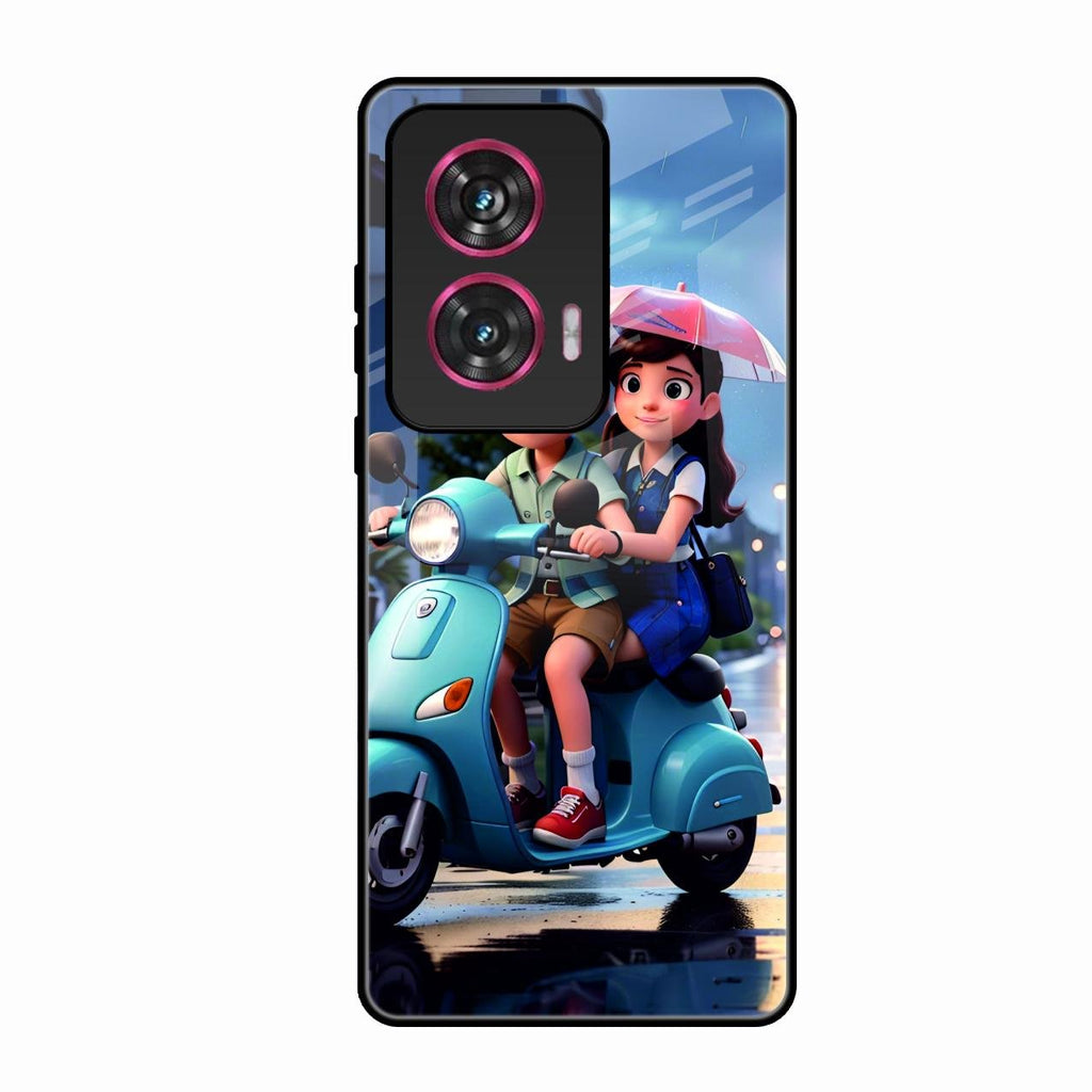 Sweet Escape Glass Case Cover For Motorola Edge 50 Fusion 5G