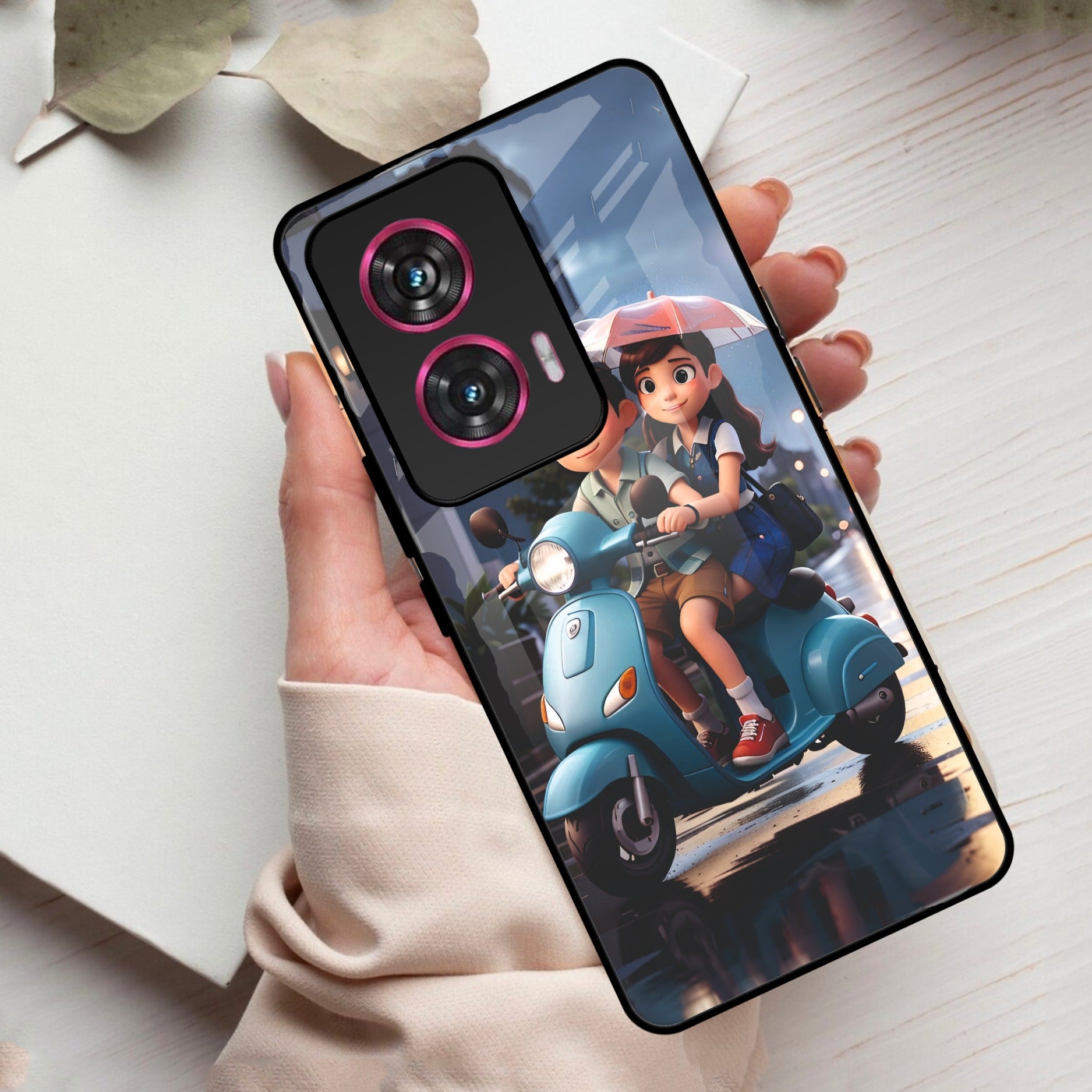 Sweet Escape Glass Case Cover For iPhone - ShopOnCliQ