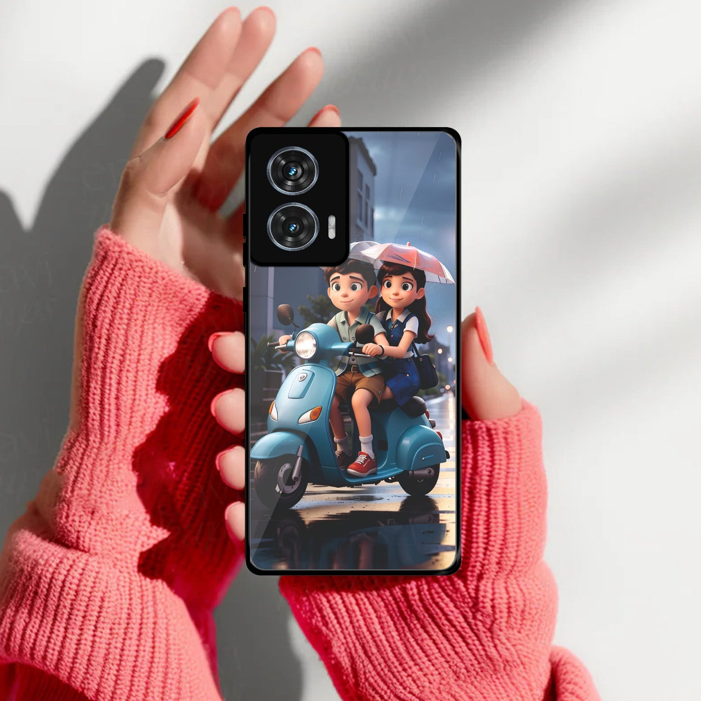 Sweet Escape Glass Case Cover For Motorola