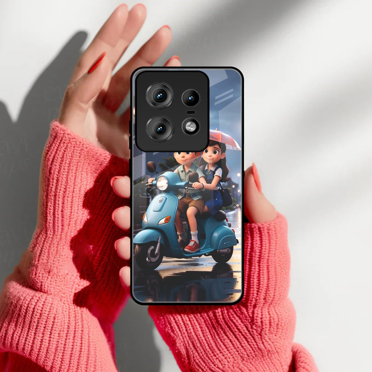 Sweet Escape Glass Case Cover For Motorola