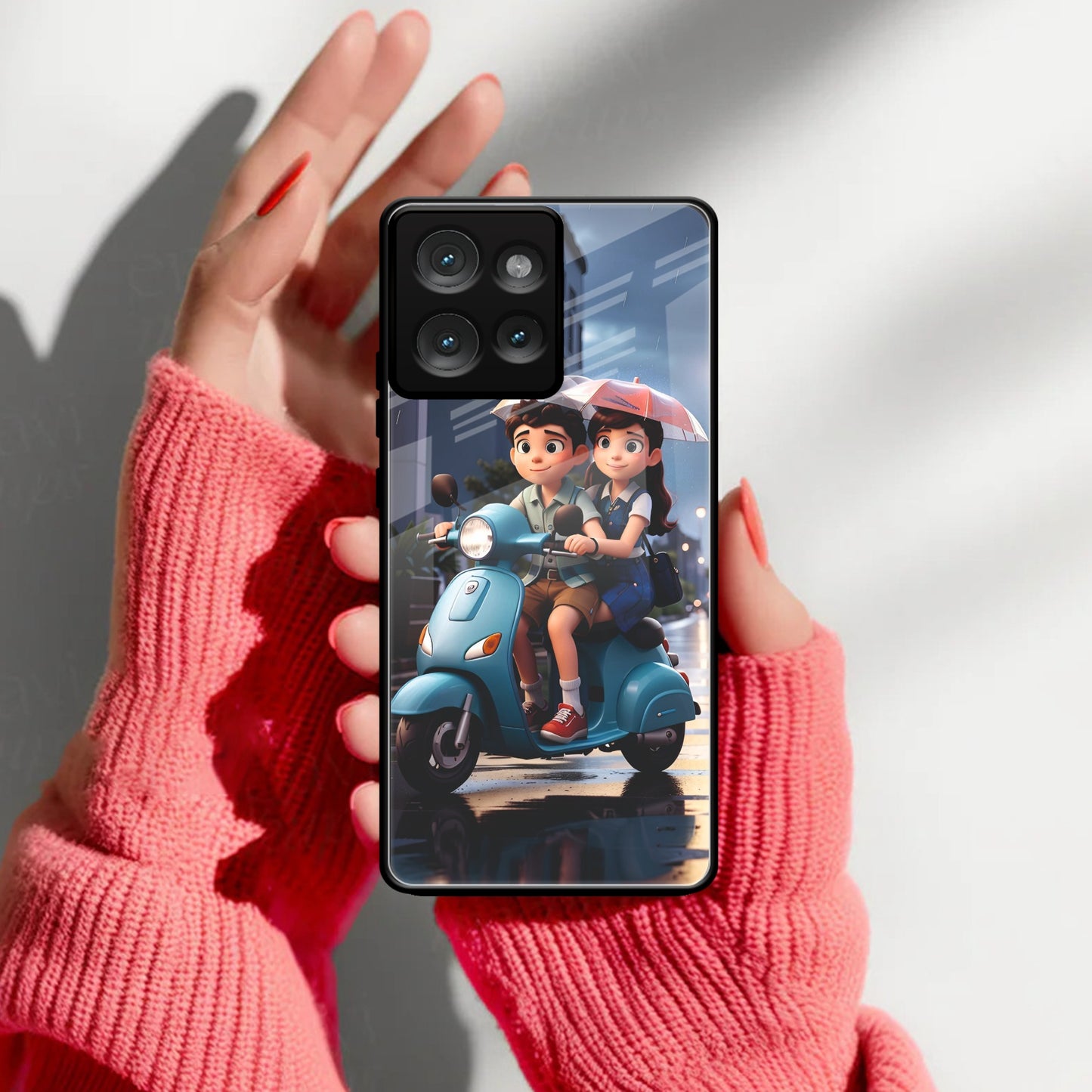 Sweet Escape Glass Case Cover For Motorola