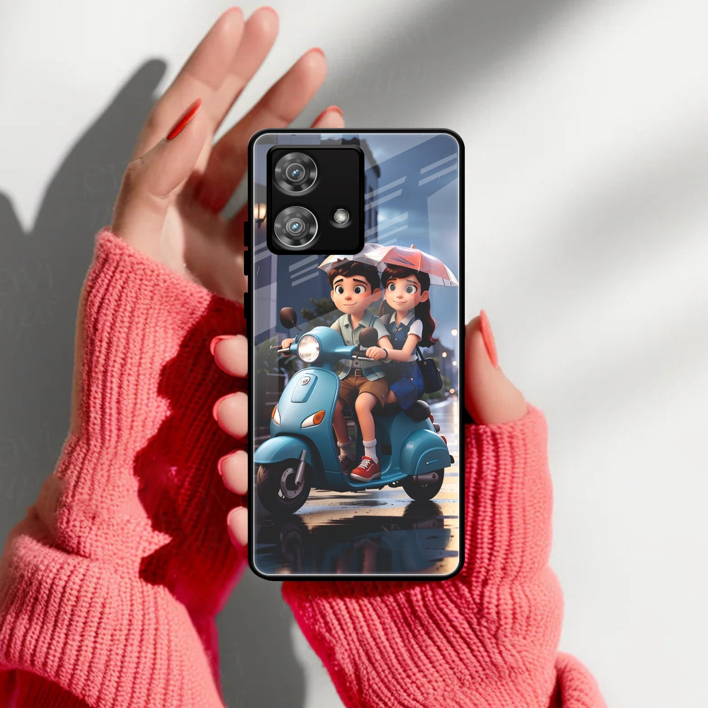 Sweet Escape Glass Case Cover For Motorola