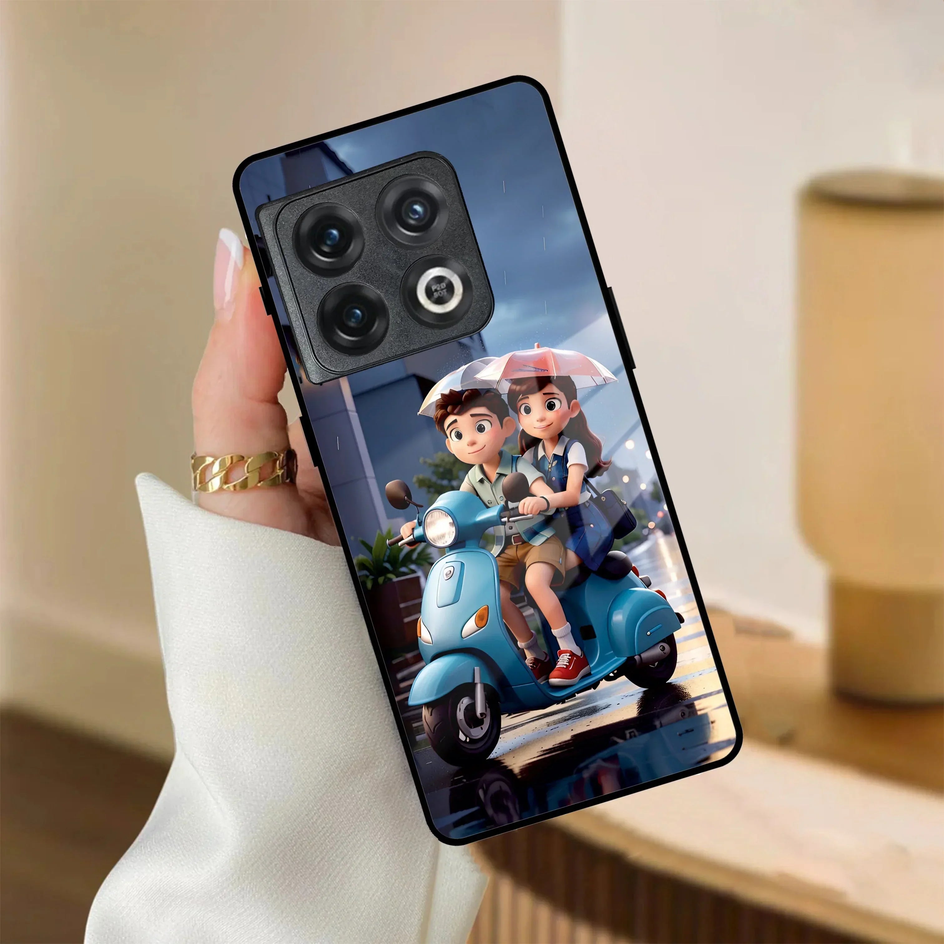 Sweet Escape Glass Case Cover For OnePlus - ShopOnCliQ