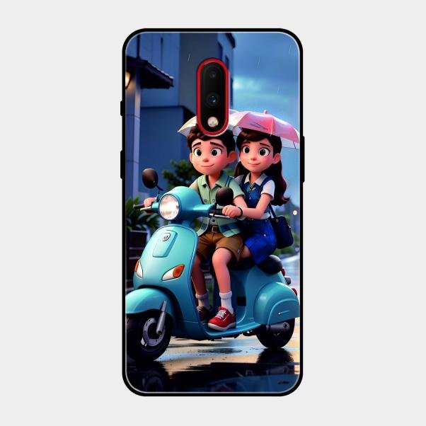 Sweet Escape Glass Case Cover For Oneplus 7