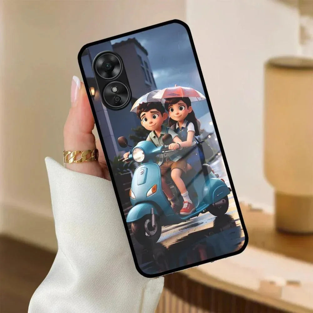 Sweet Escape Glass Case Cover For Oppo - ShopOnCliQ
