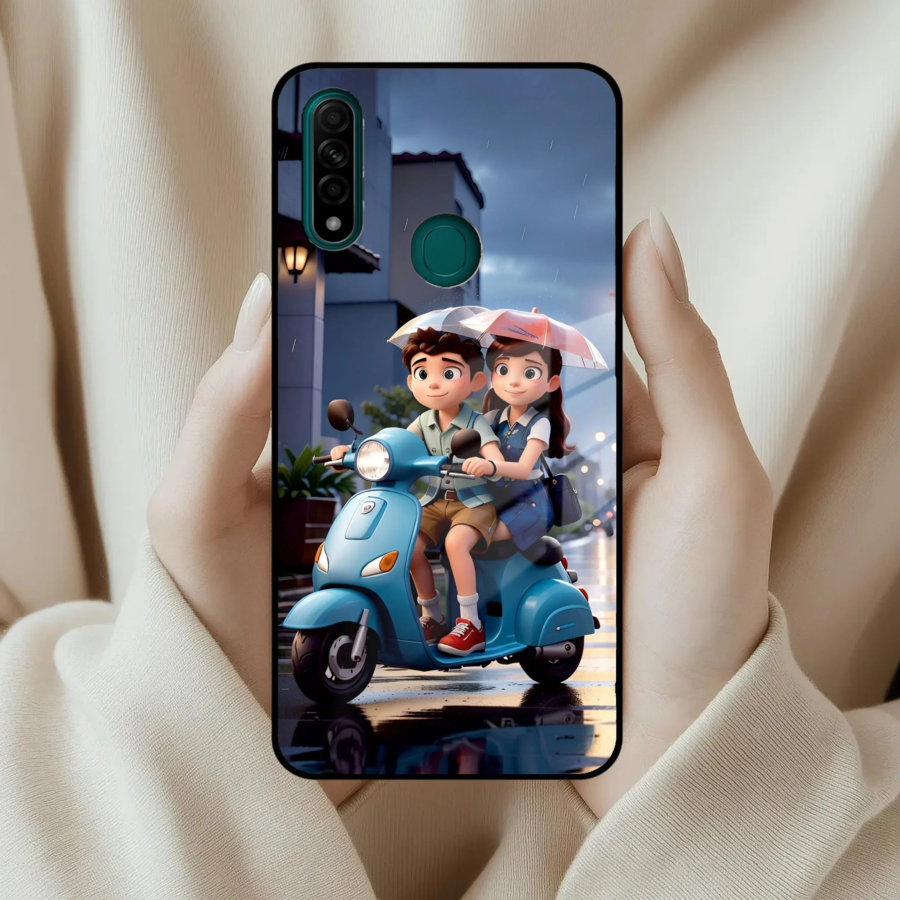 Sweet Escape Glass Case Cover For Oppo - ShopOnCliQ