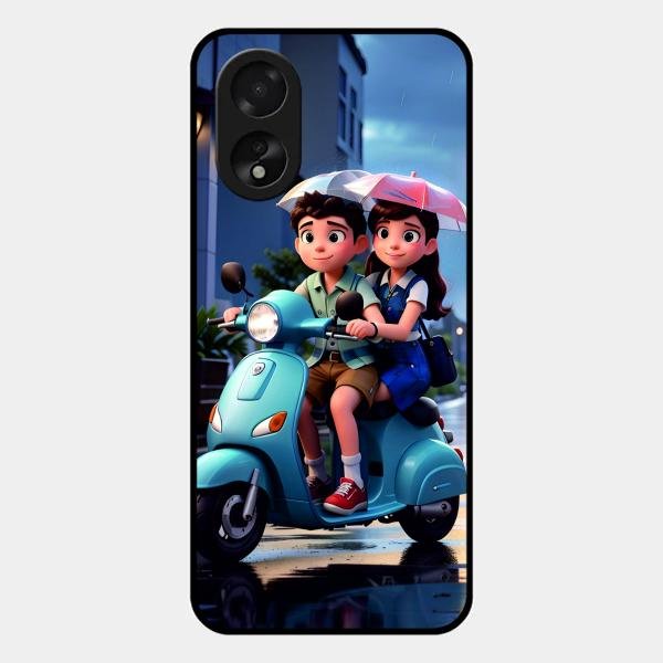 Sweet Escape Glass Case Cover For Oppo A38