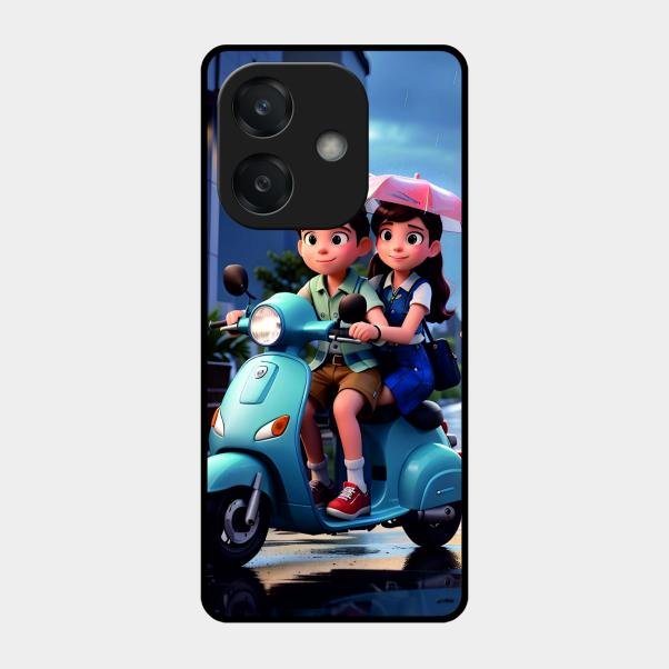 Sweet Escape Glass Case Cover For Oppo A3X 5G