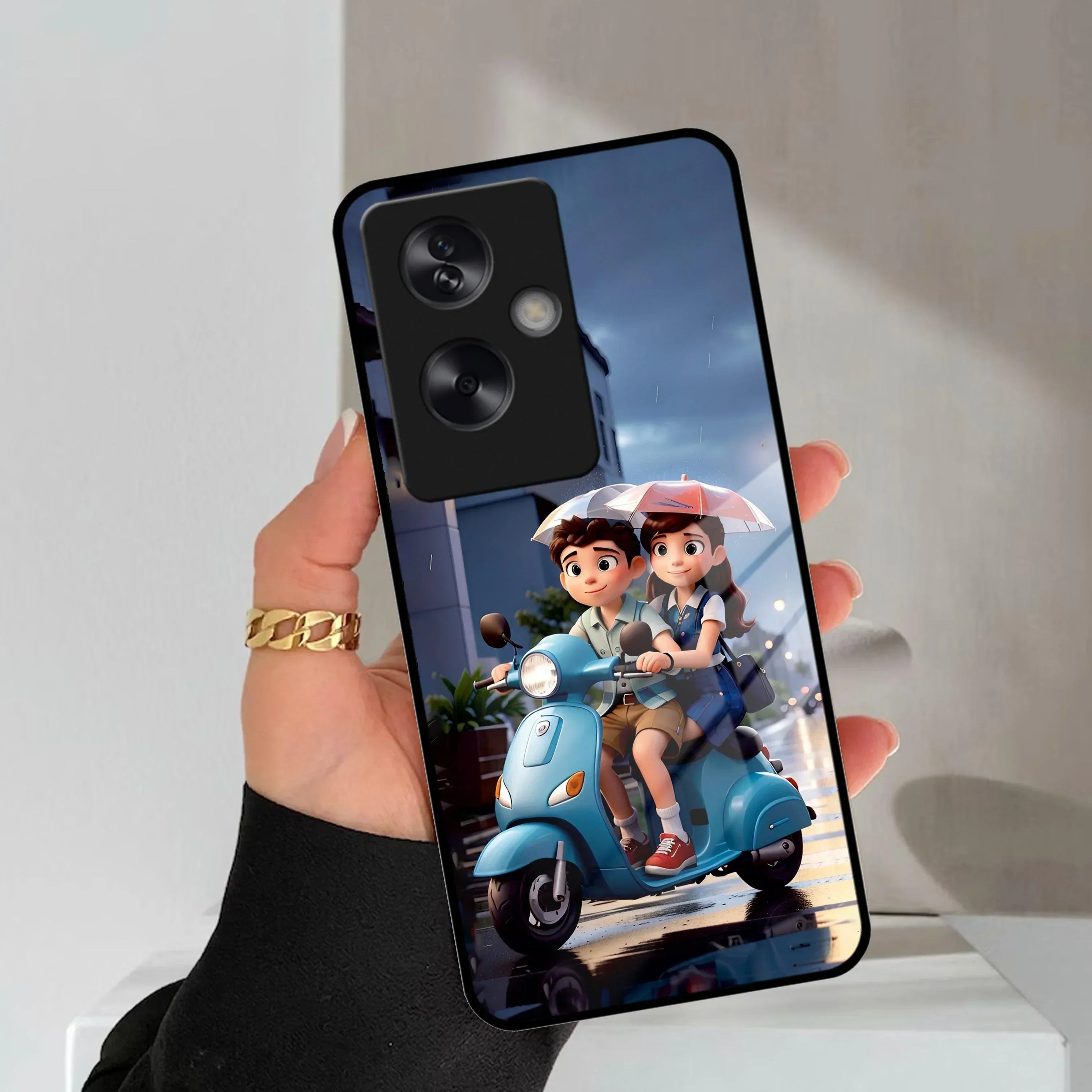 Sweet Escape Glass Case Cover For Oppo - ShopOnCliQ
