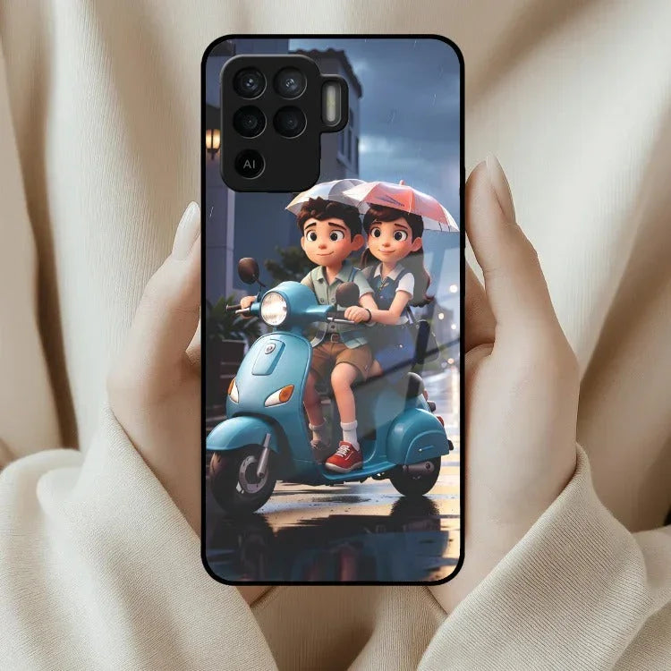 Sweet Escape Glass Case Cover For Oppo - ShopOnCliQ