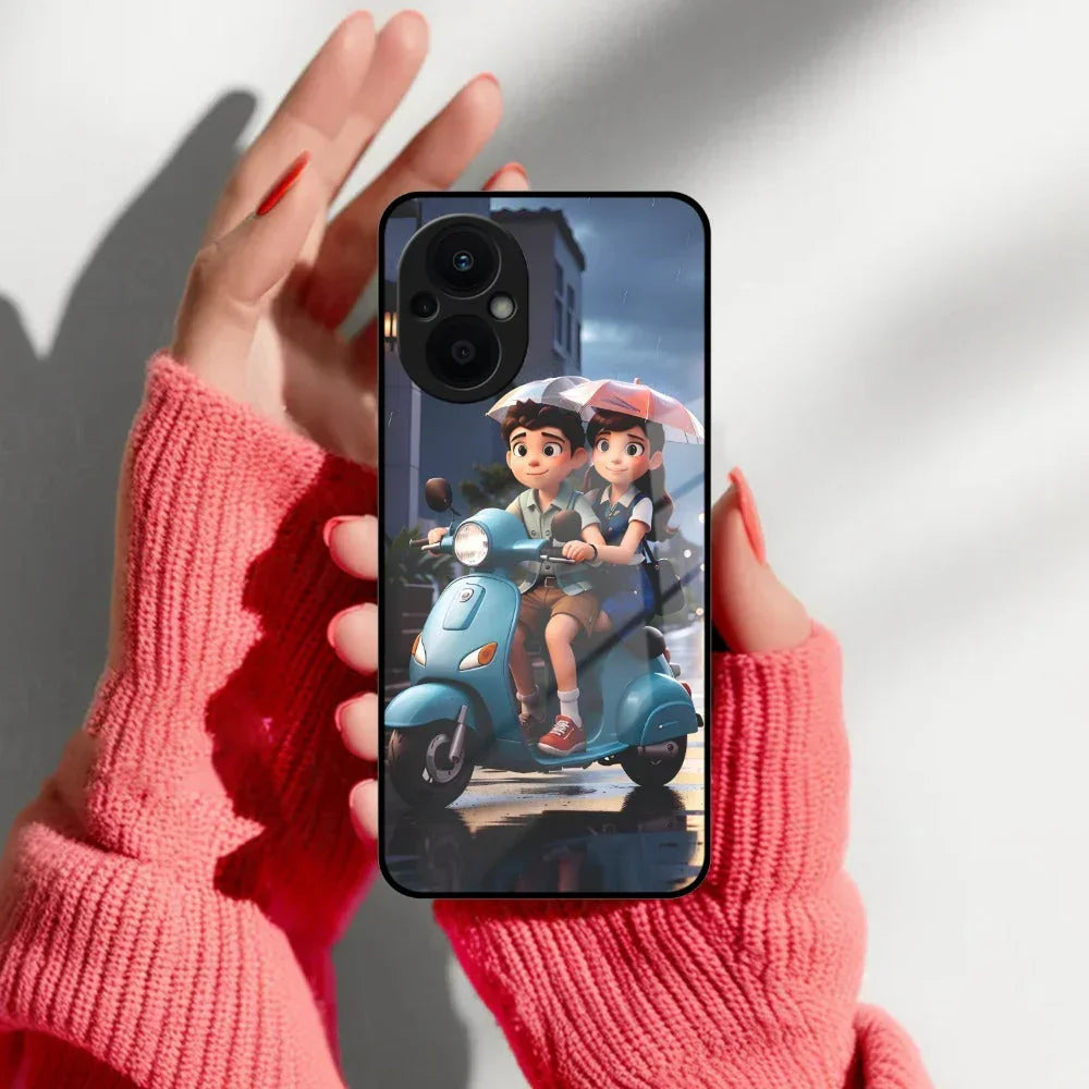 Sweet Escape Glass Case Cover For Oppo - ShopOnCliQ
