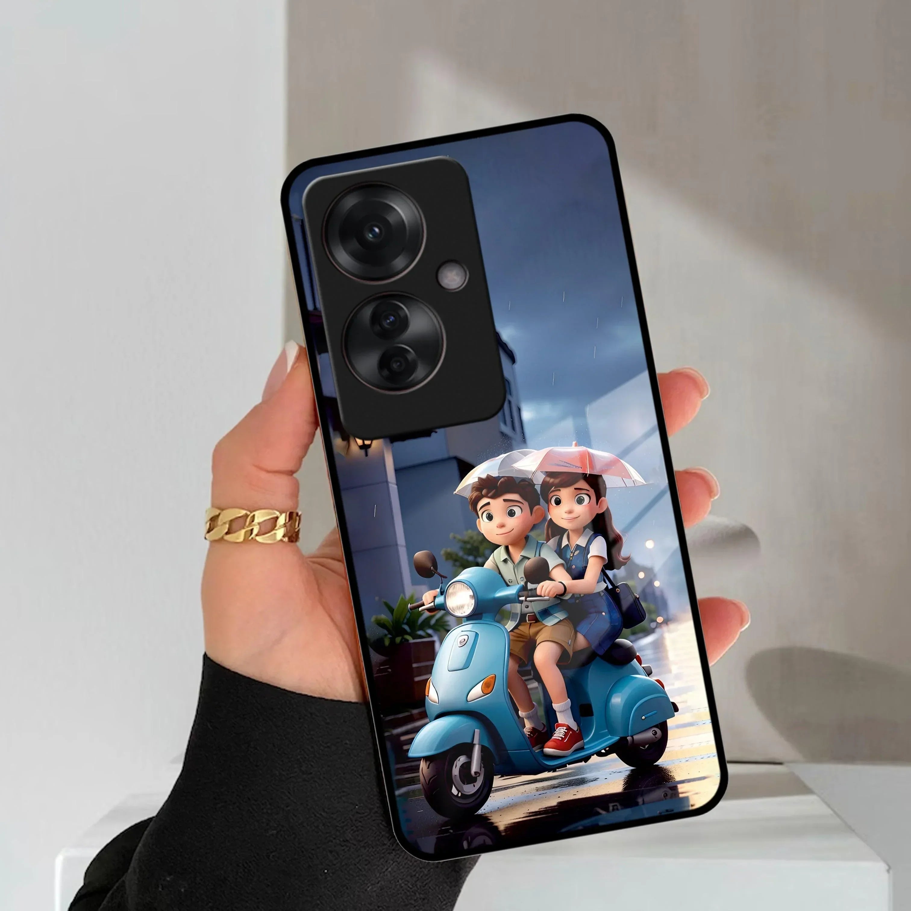 Sweet Escape Glass Case Cover For Oppo - ShopOnCliQ