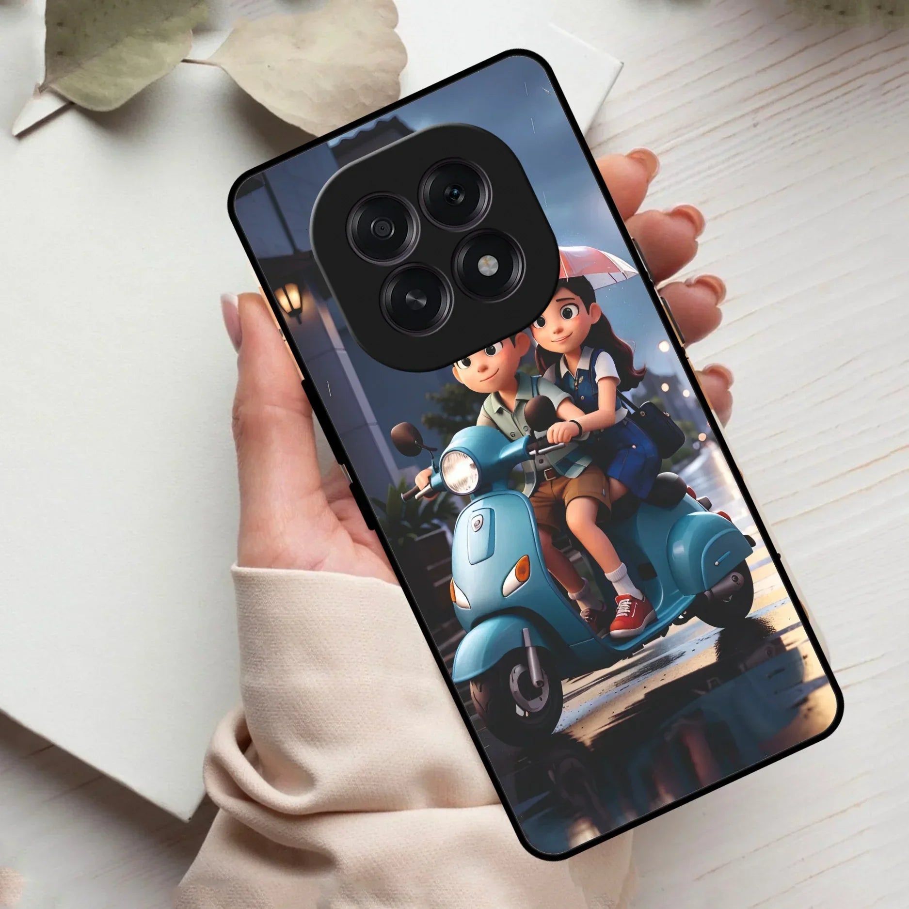 Sweet Escape Glass Case Cover For Oppo - ShopOnCliQ