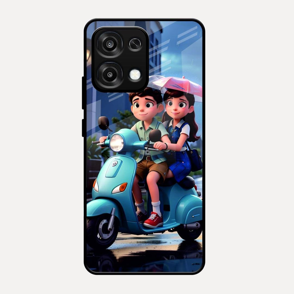 Sweet Escape Glass Case Cover For Oppo F31 5G