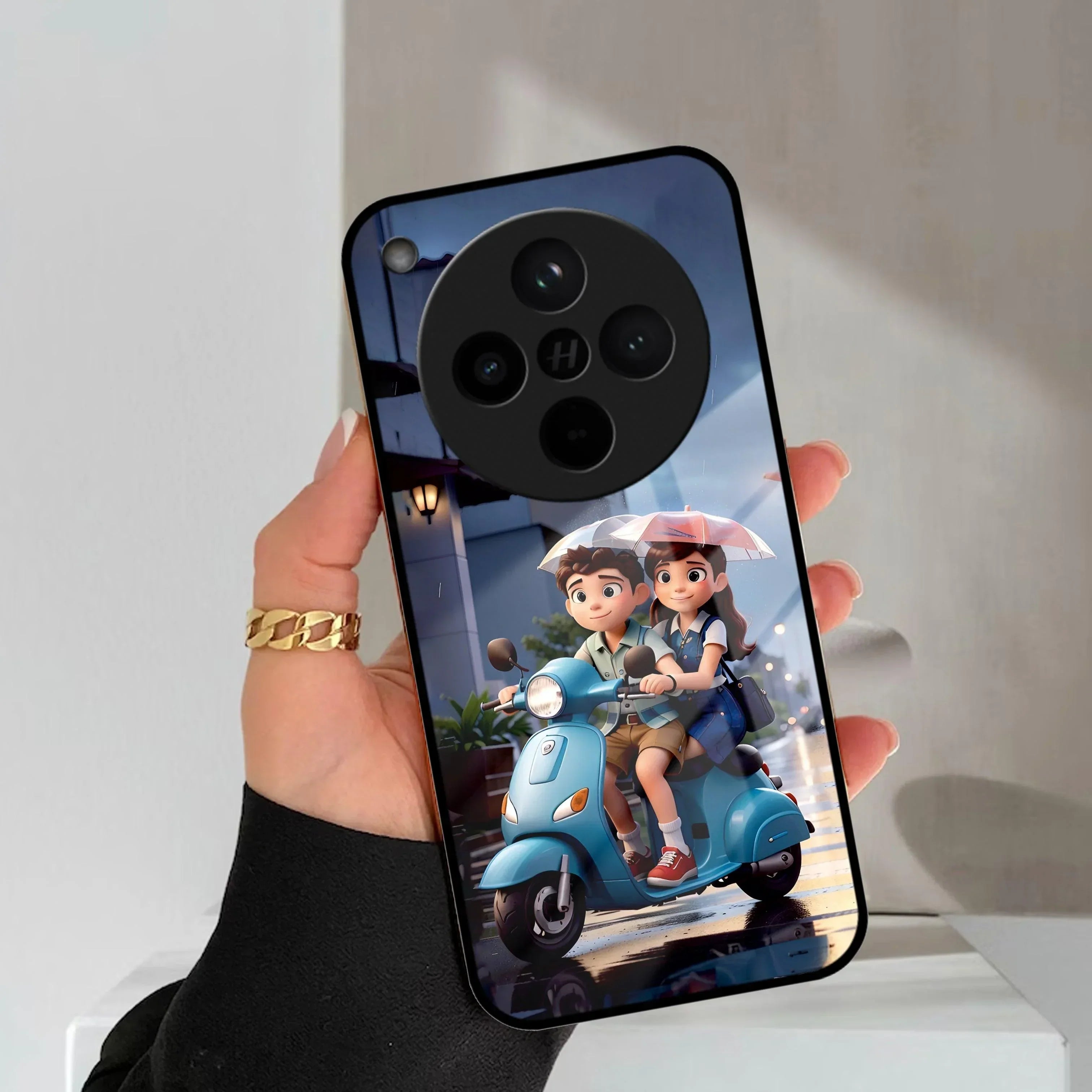 Sweet Escape Glass Case Cover For Oppo - ShopOnCliQ