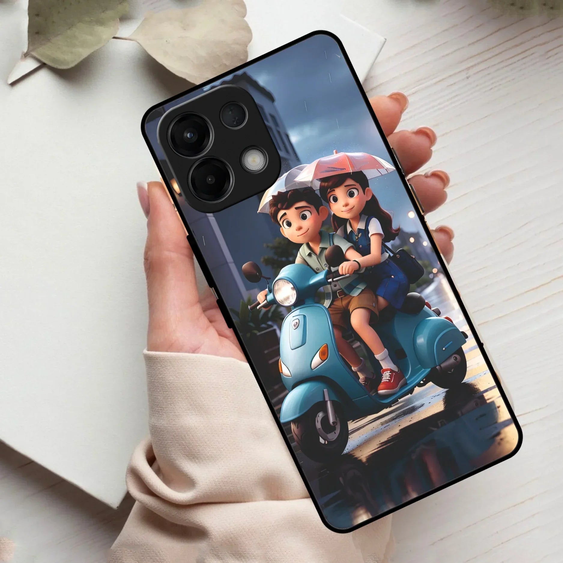 Sweet Escape Glass Case Cover For Oppo - ShopOnCliQ