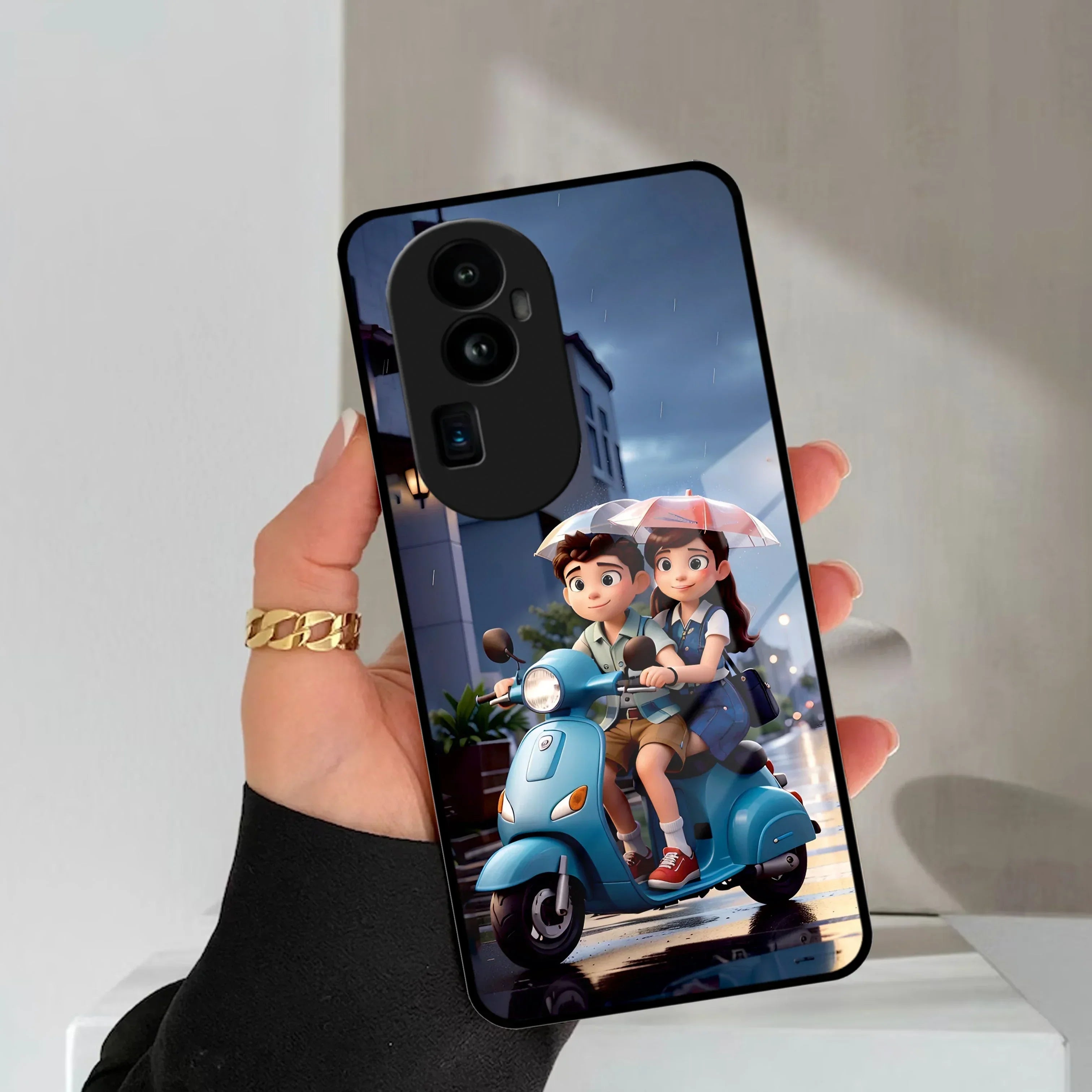 Sweet Escape Glass Case Cover For Oppo - ShopOnCliQ