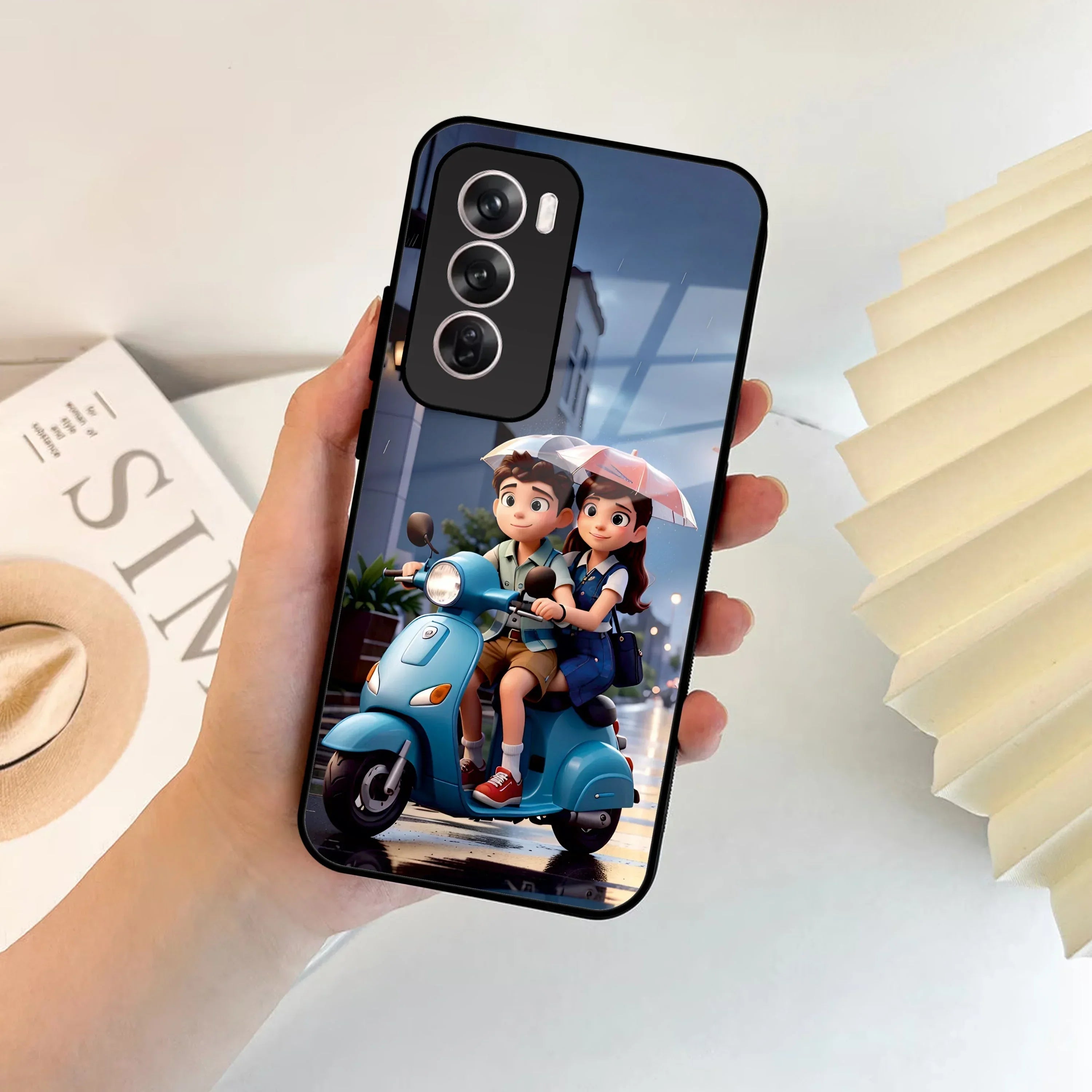 Sweet Escape Glass Case Cover For Oppo - ShopOnCliQ