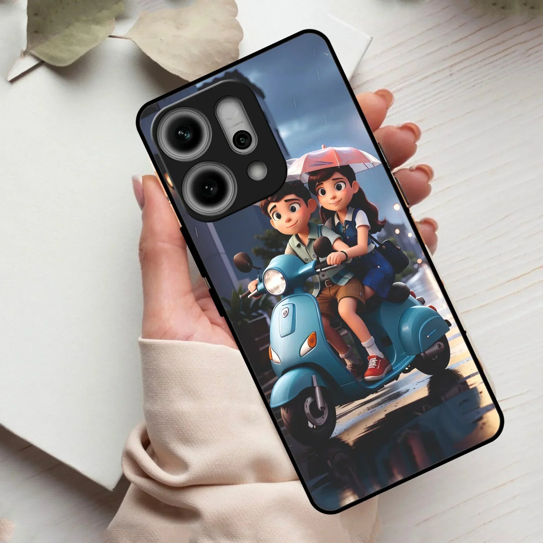 Sweet Escape Glass Case Cover For Oppo - ShopOnCliQ