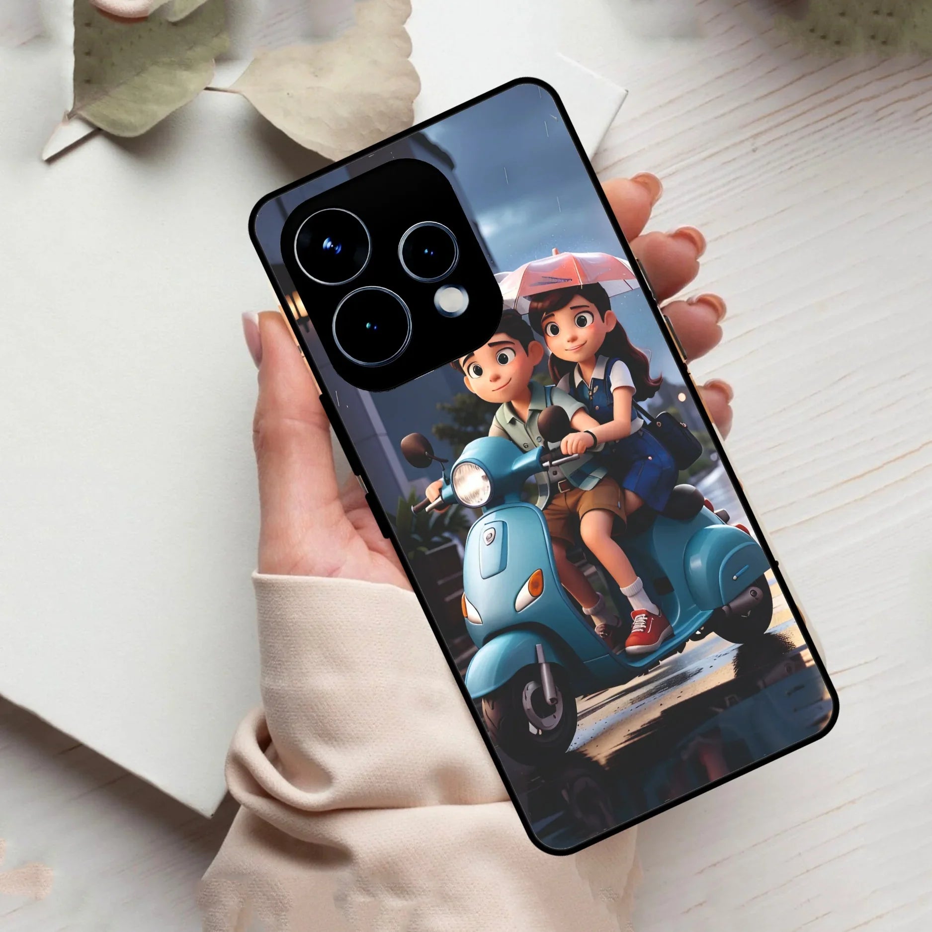 Sweet Escape Glass Case Cover For Oppo