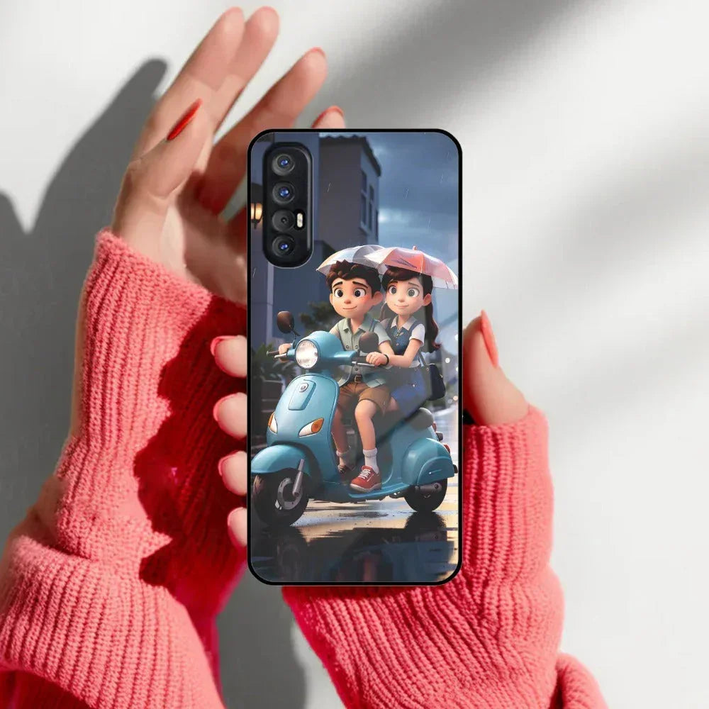 Sweet Escape Glass Case Cover For Oppo - ShopOnCliQ