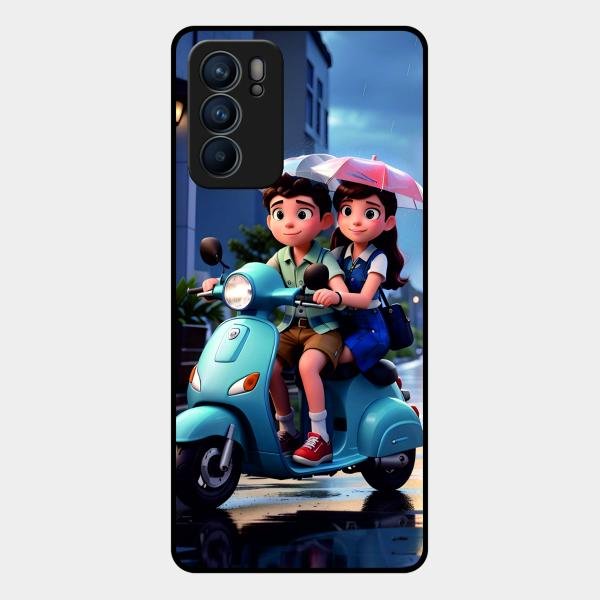 Sweet Escape Glass Case Cover For Oppo Reno 6 5G
