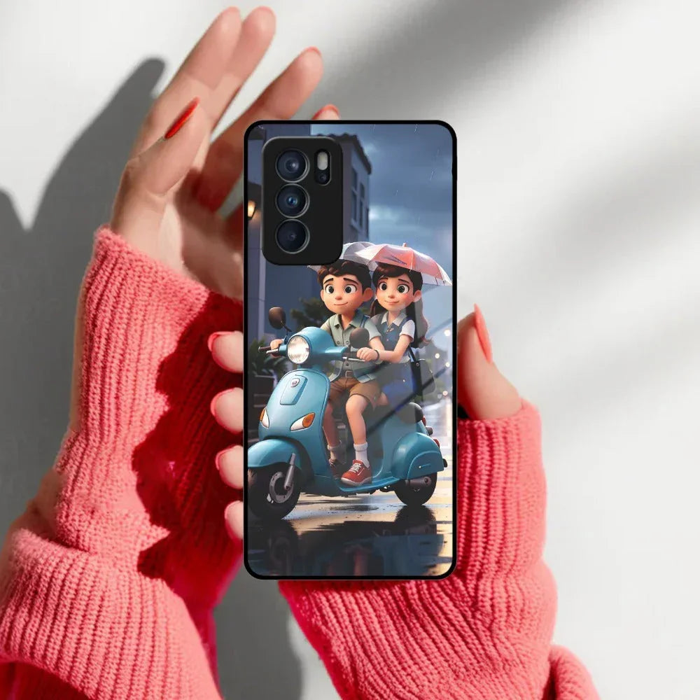 Sweet Escape Glass Case Cover For Oppo - ShopOnCliQ