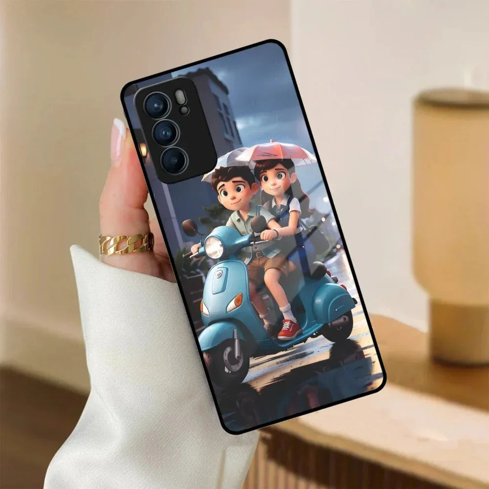 Sweet Escape Glass Case Cover For Oppo - ShopOnCliQ