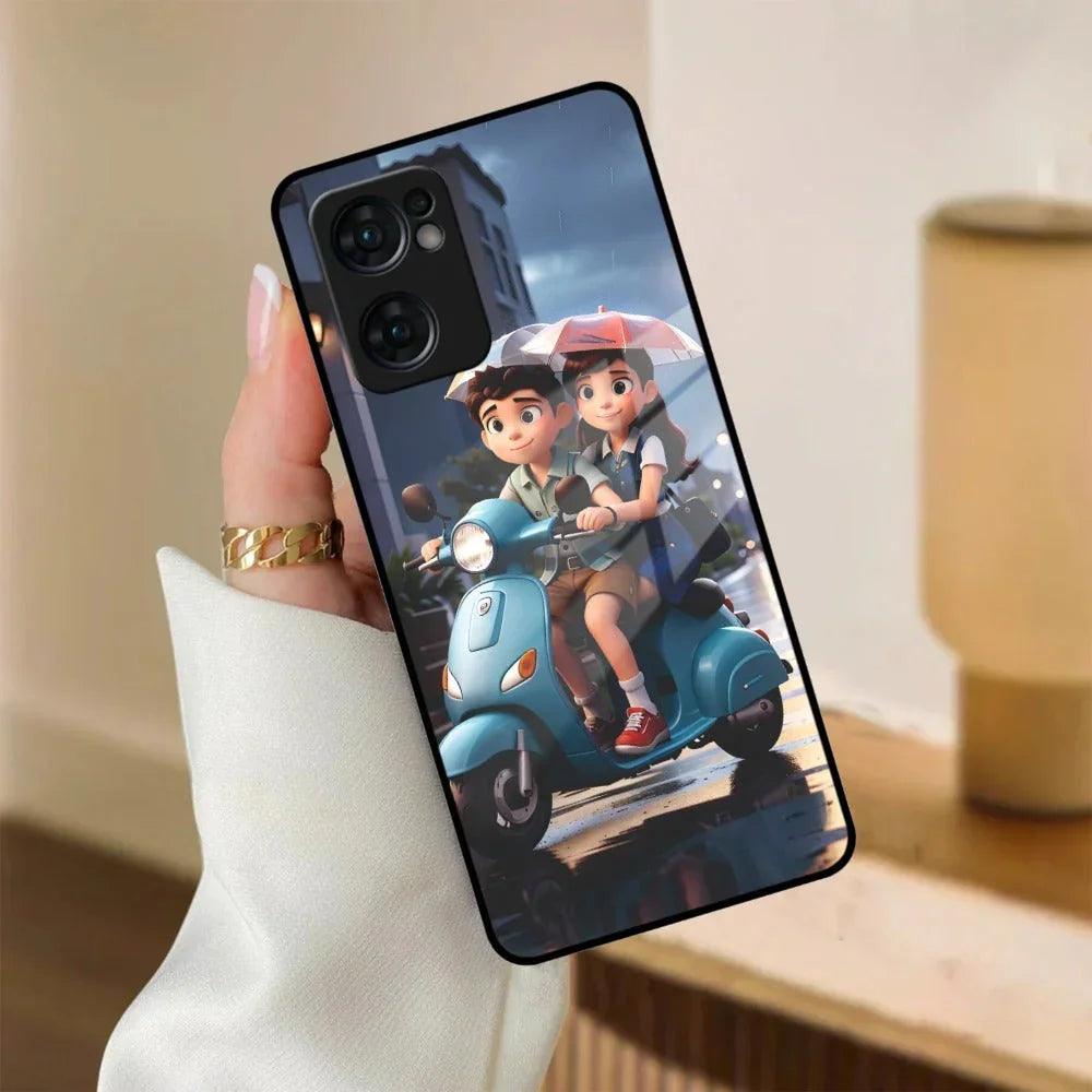 Sweet Escape Glass Case Cover For Oppo - ShopOnCliQ
