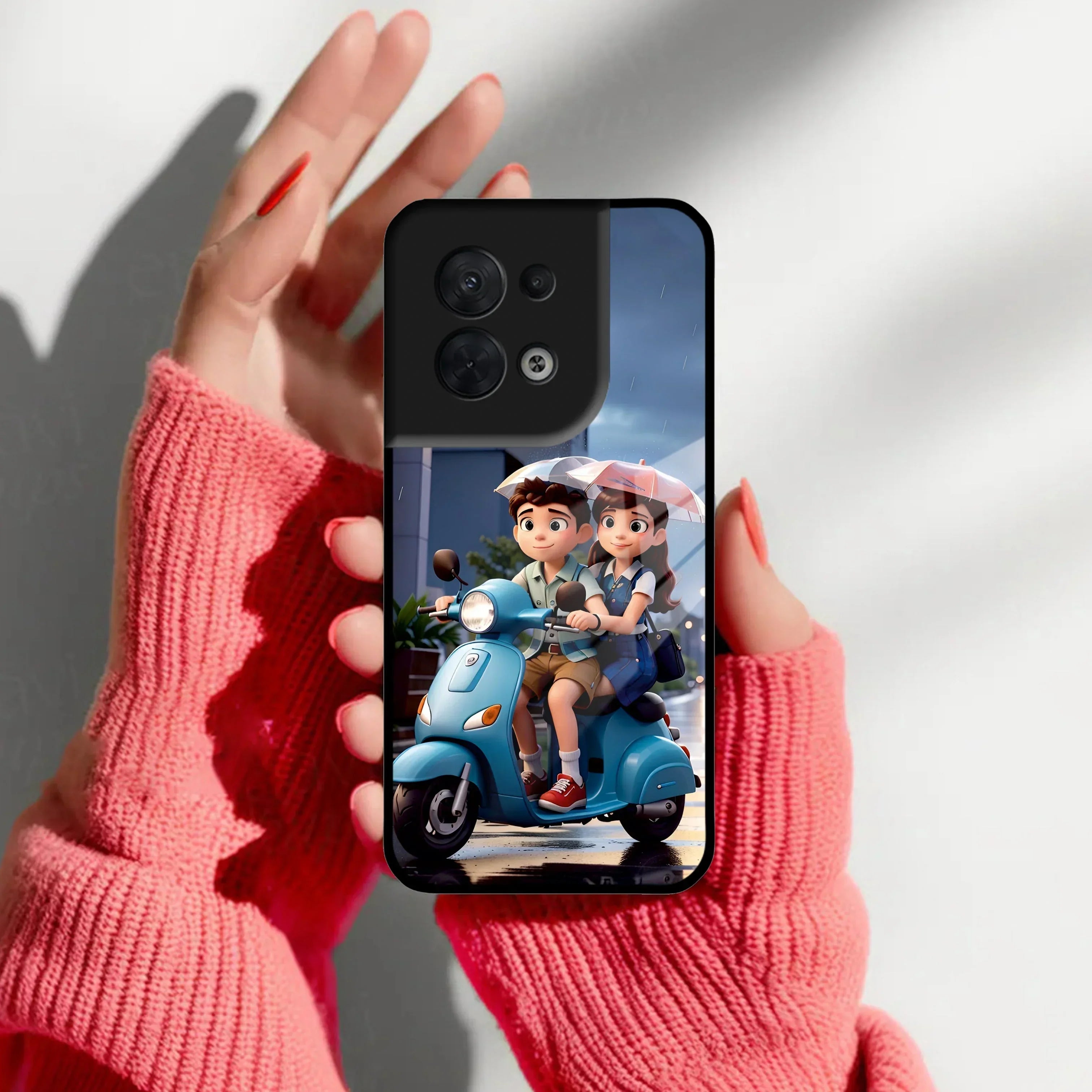 Sweet Escape Glass Case Cover For Oppo - ShopOnCliQ