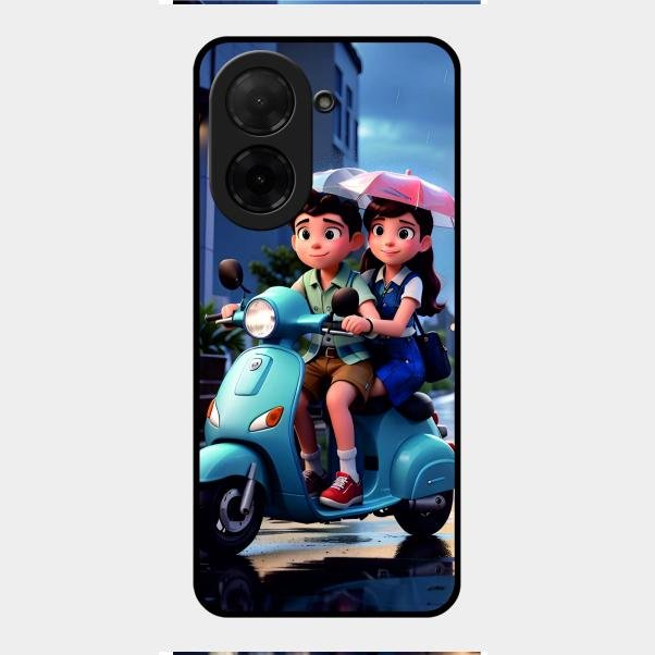 Sweet Escape Glass Case Cover For Poco C71