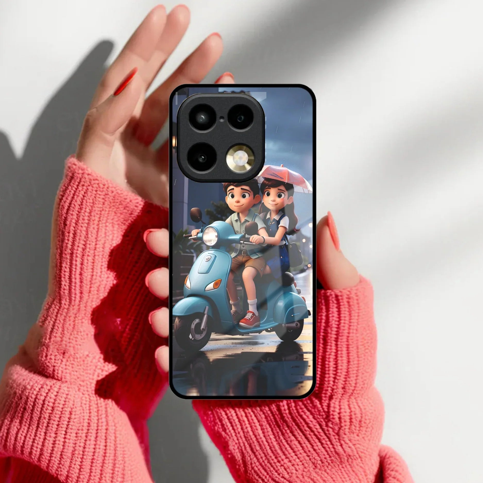 Sweet Escape Glass Case Cover For Realme 16 Pro Plus 5G