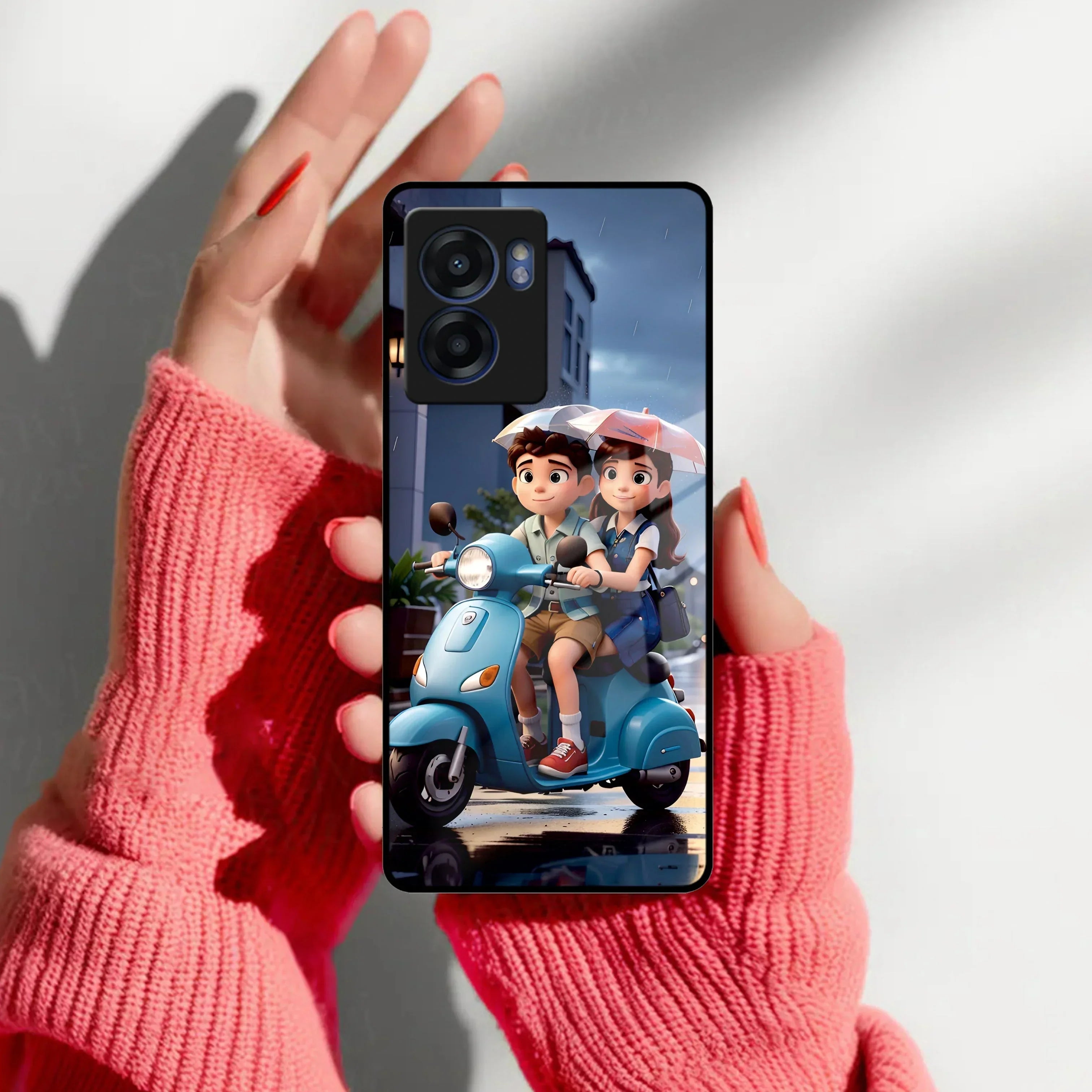 Sweet Escape Glass Case Cover For Realme/Narzo - ShopOnCliQ