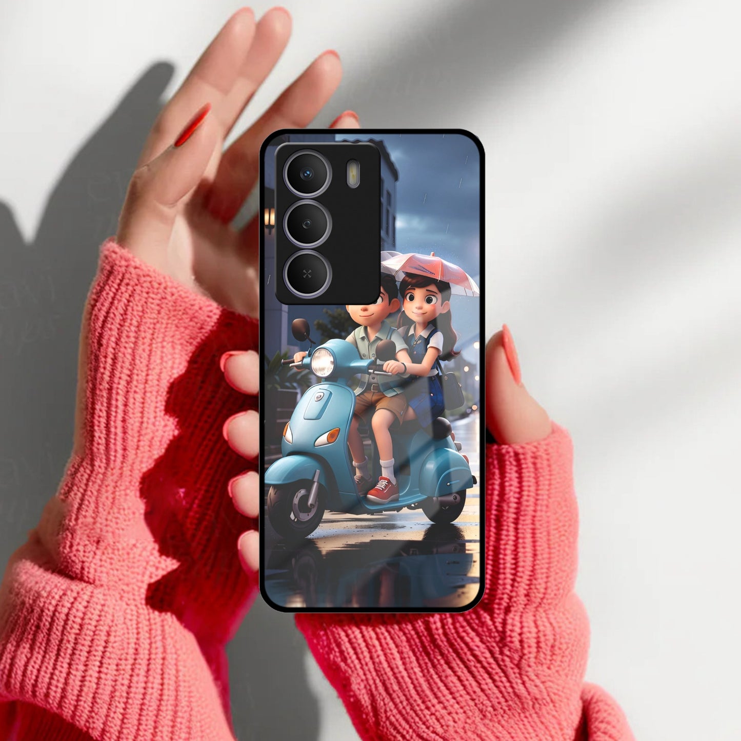 Sweet Escape Glass Case Cover For Realme/Narzo