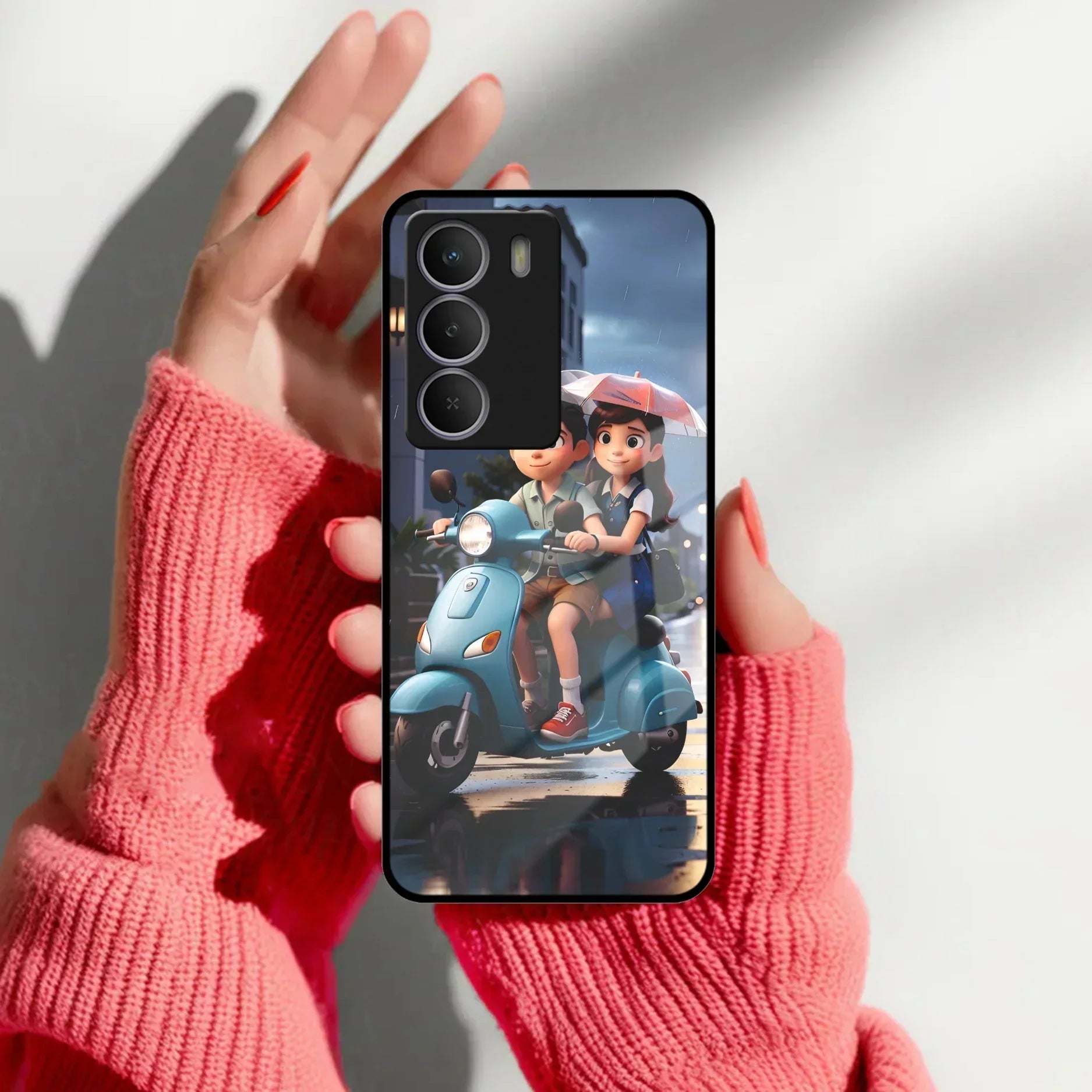 Sweet Escape Glass Case Cover For Realme/Narzo - ShopOnCliQ